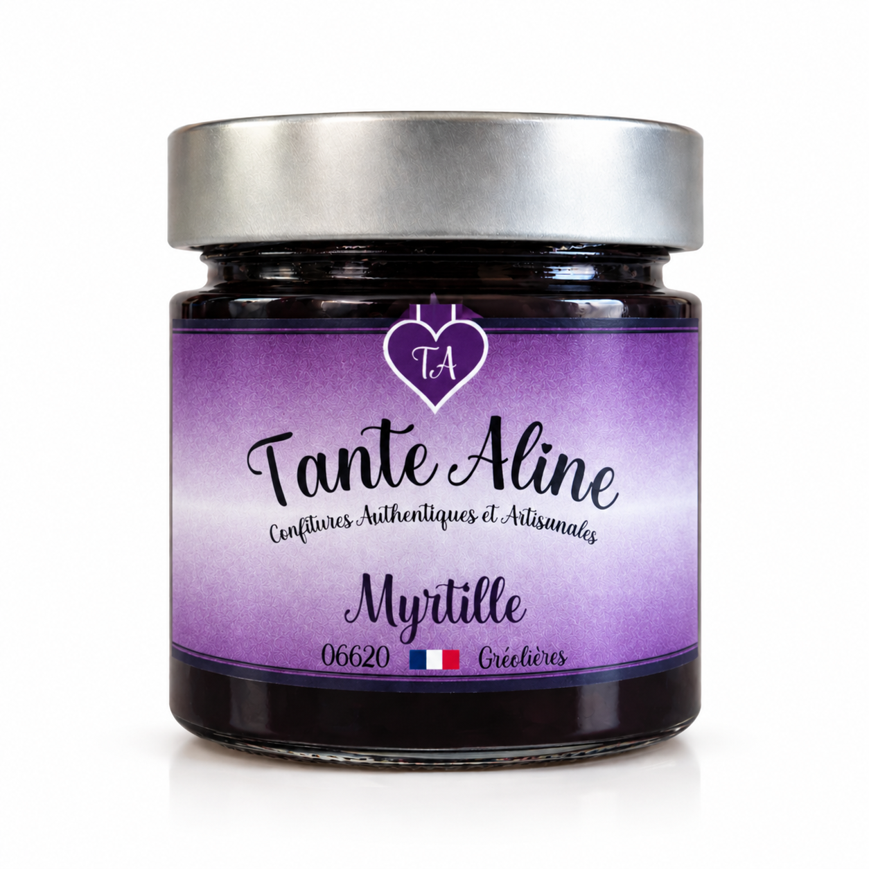 Confiture de Myrtilles sauvages