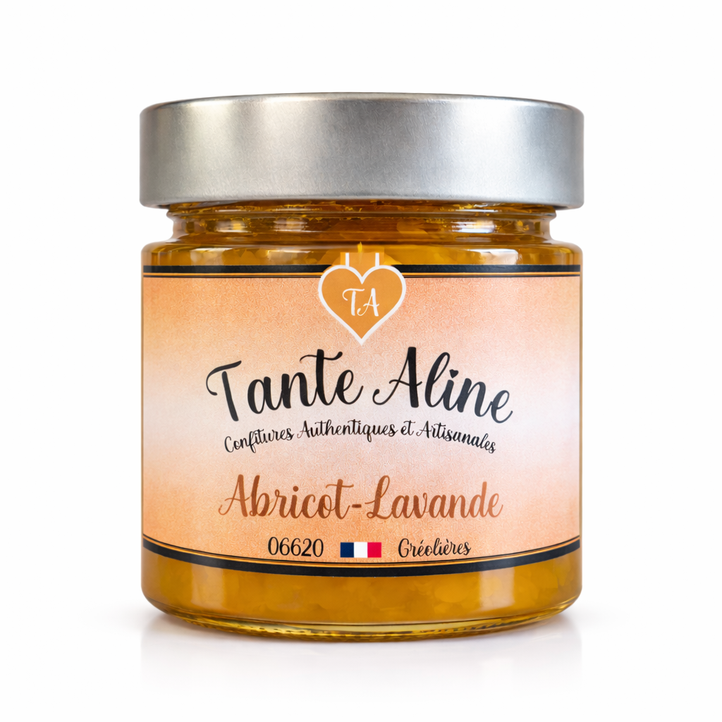 Confiture d'Abricot à la Lavande